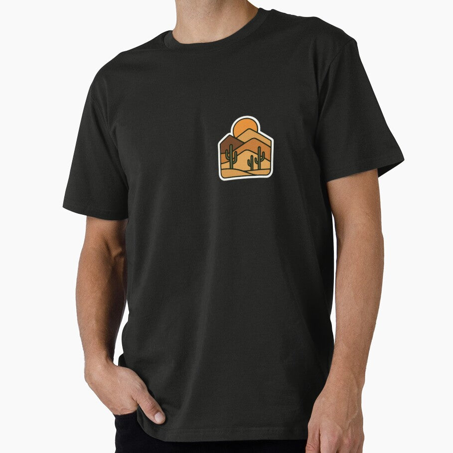 The Desert Teaches Silence by NoctaHike - Adult & Kids T-Shirts, Sweatshirts & Hoodies apparel design preview 1