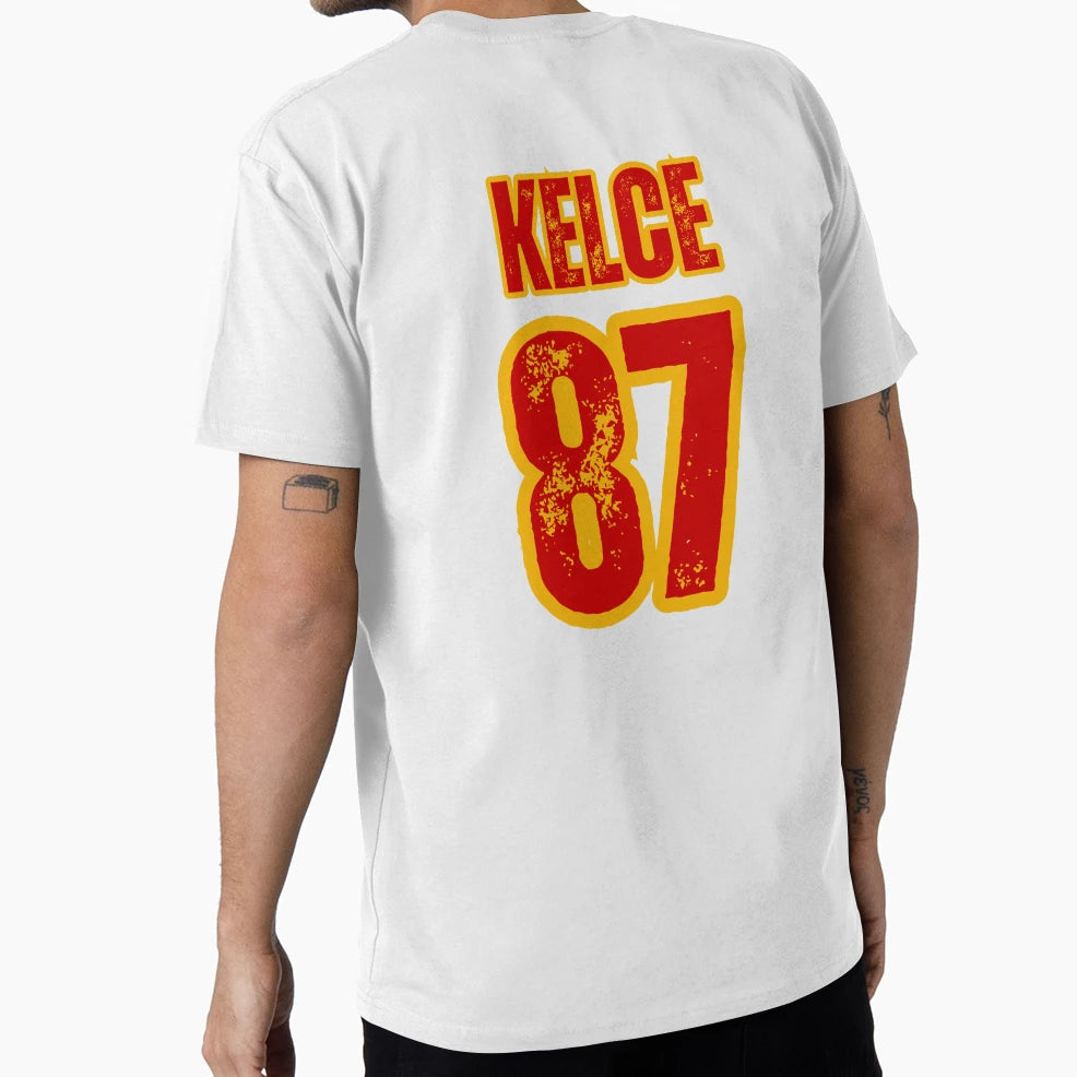 Kelce 87 T-Shirt - Aesthetic Graphic Men Women - T-Shirt, Sweatshirt, Hoodie