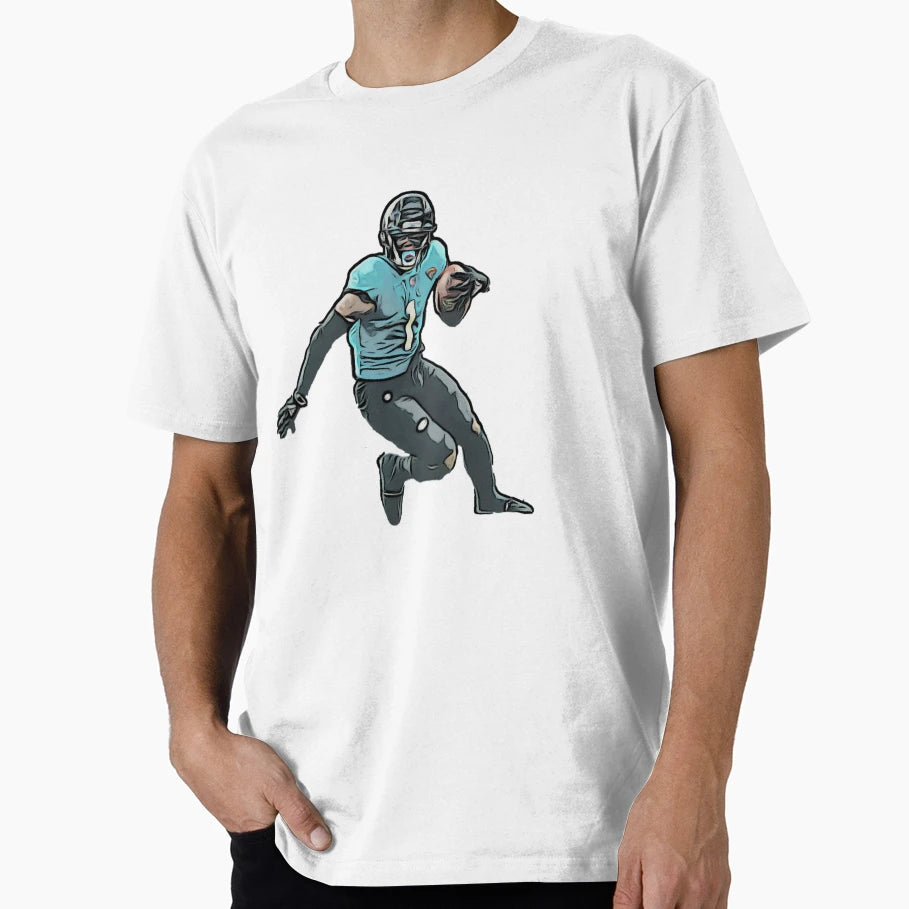 Travis Etienne Jaguars Rumble Rumble T-Shirt - Minimalist Print for Adults - T-Shirt, Sweatshirt, Hoodie