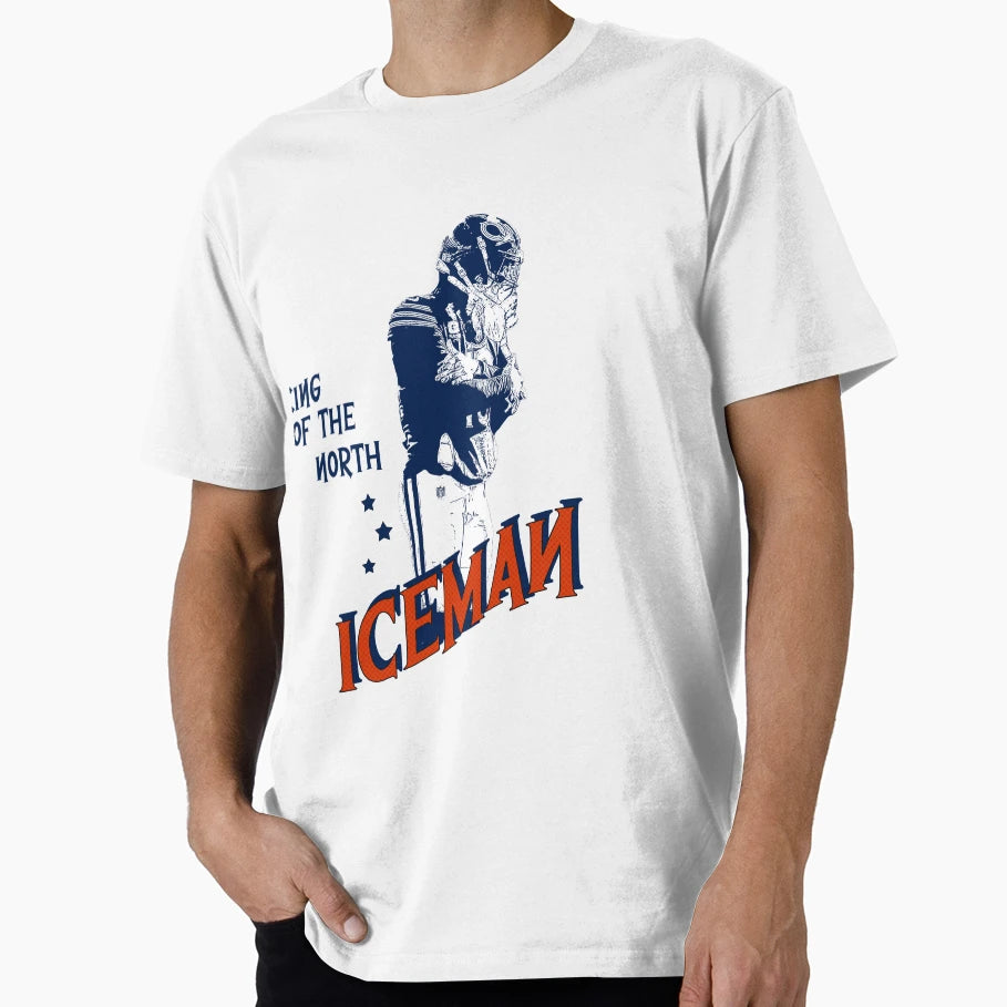CW Iceman Chicago Football T-Shirt - Trendy Graphic Men Women - T-Shirt, Sweatshirt, Hoodie