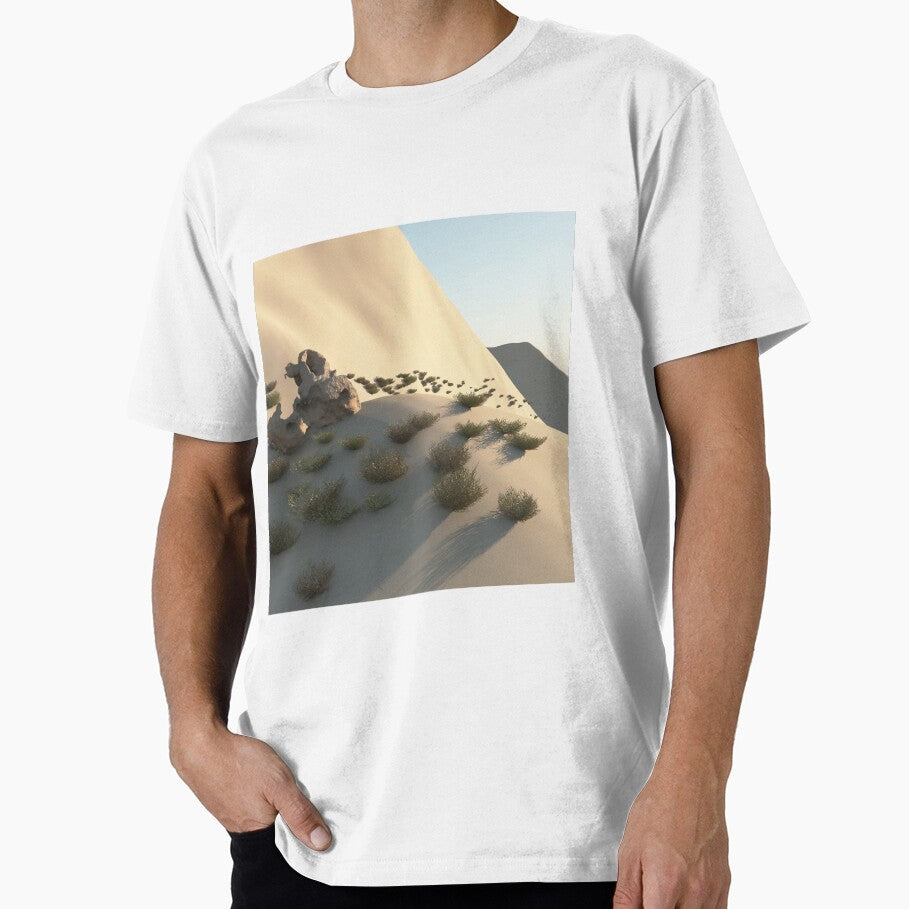 Desert Dunes and Rock by JoreJj Z. Elprehzleinn - Adult & Kids T-Shirts, Sweatshirts & Hoodies apparel design preview 1