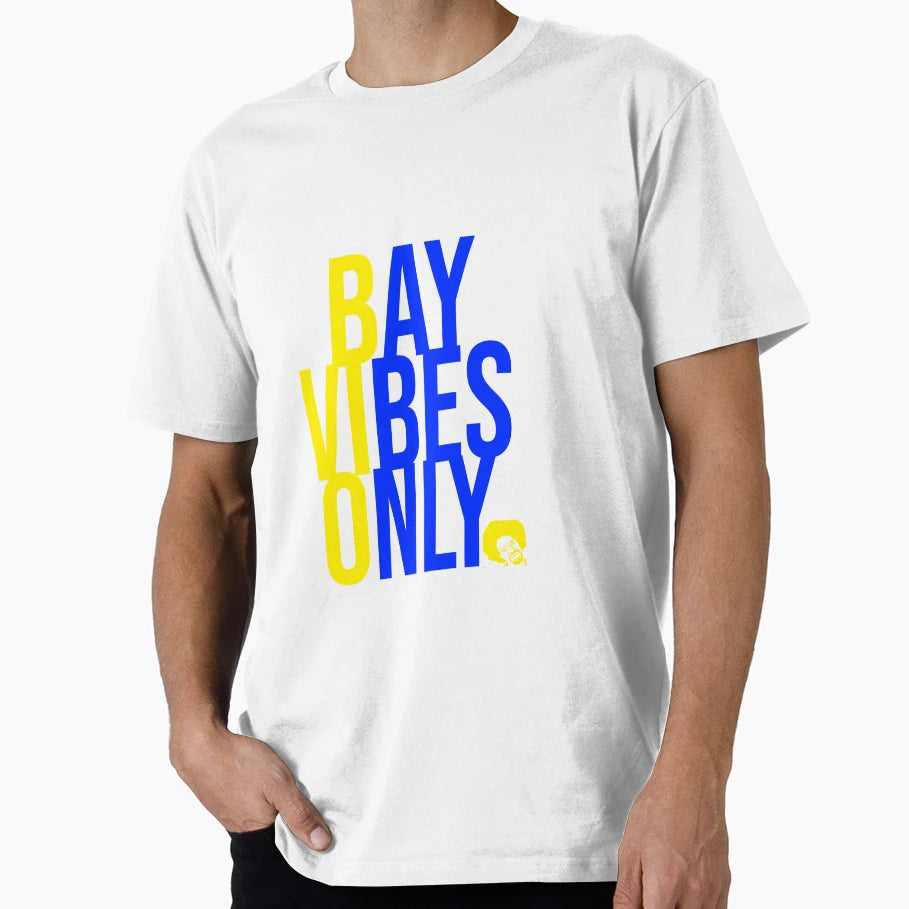 Bay Vibes Only Royal Yellow T-Shirt - Custom Art Print Men Women - T-Shirt, Sweatshirt, Hoodie