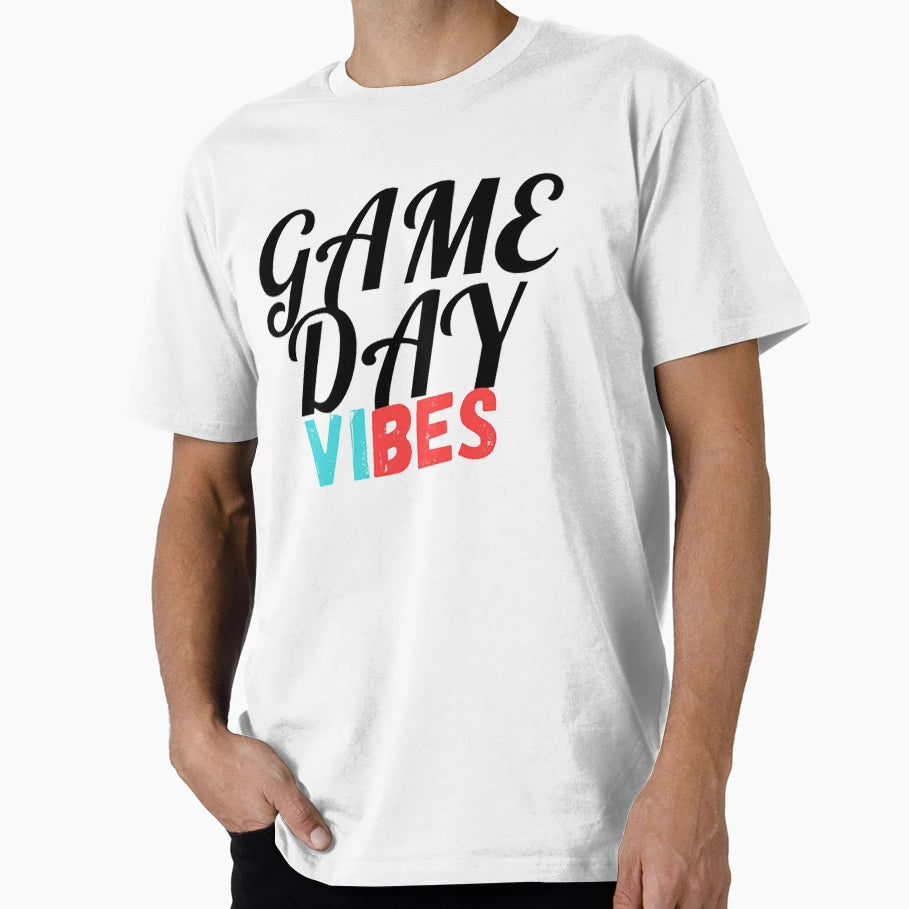 Game Day Vibes T-Shirt - Custom Art Print Men Women - T-Shirt, Sweatshirt, Hoodie