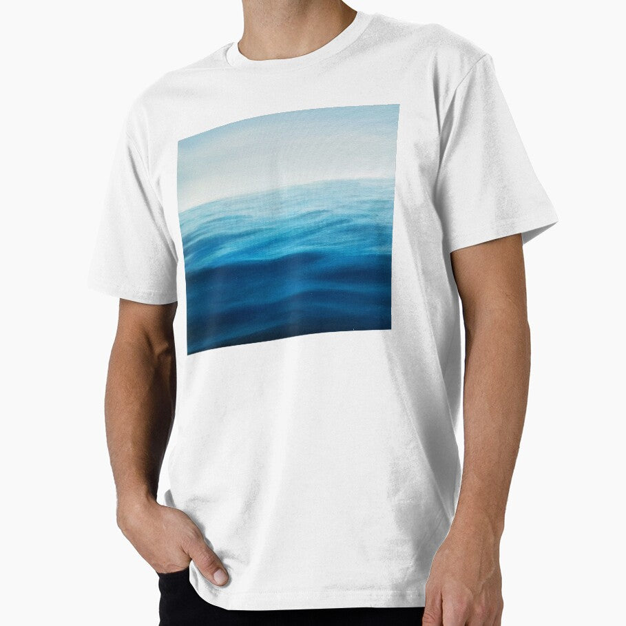 Floating on the ocean acrylic painting by - Adult & Kids T-Shirts, Sweatshirts & Hoodies apparel design preview 1