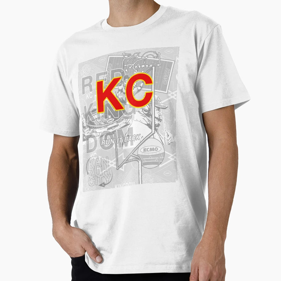 Kansas City Football Kc T-Shirt - Aesthetic Graphic Men Women - T-Shirt, Sweatshirt, Hoodie