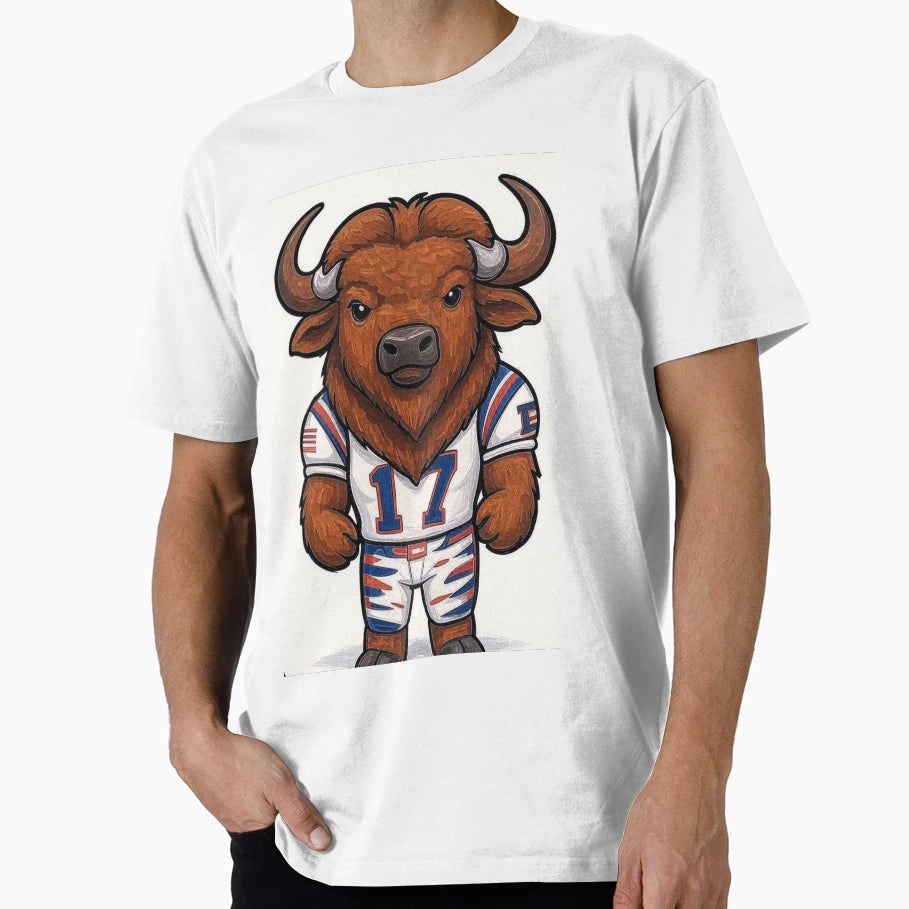 Buffalo Josh T-Shirt - Custom Art Print Unisex - T-Shirt, Sweatshirt, Hoodie