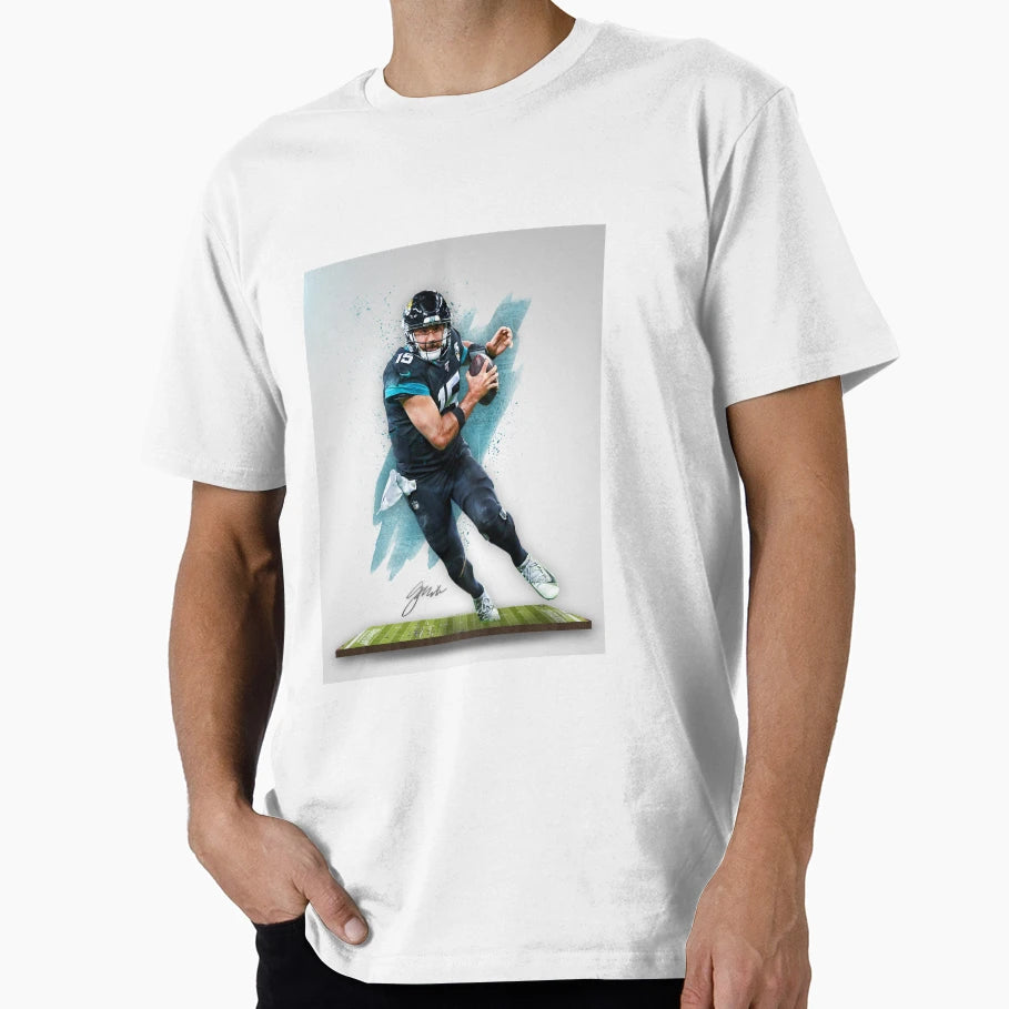 Gardner Minshew Jacksonville Sports Art T-Shirt - Minimalist Print Unisex - T-Shirt, Sweatshirt, Hoodie