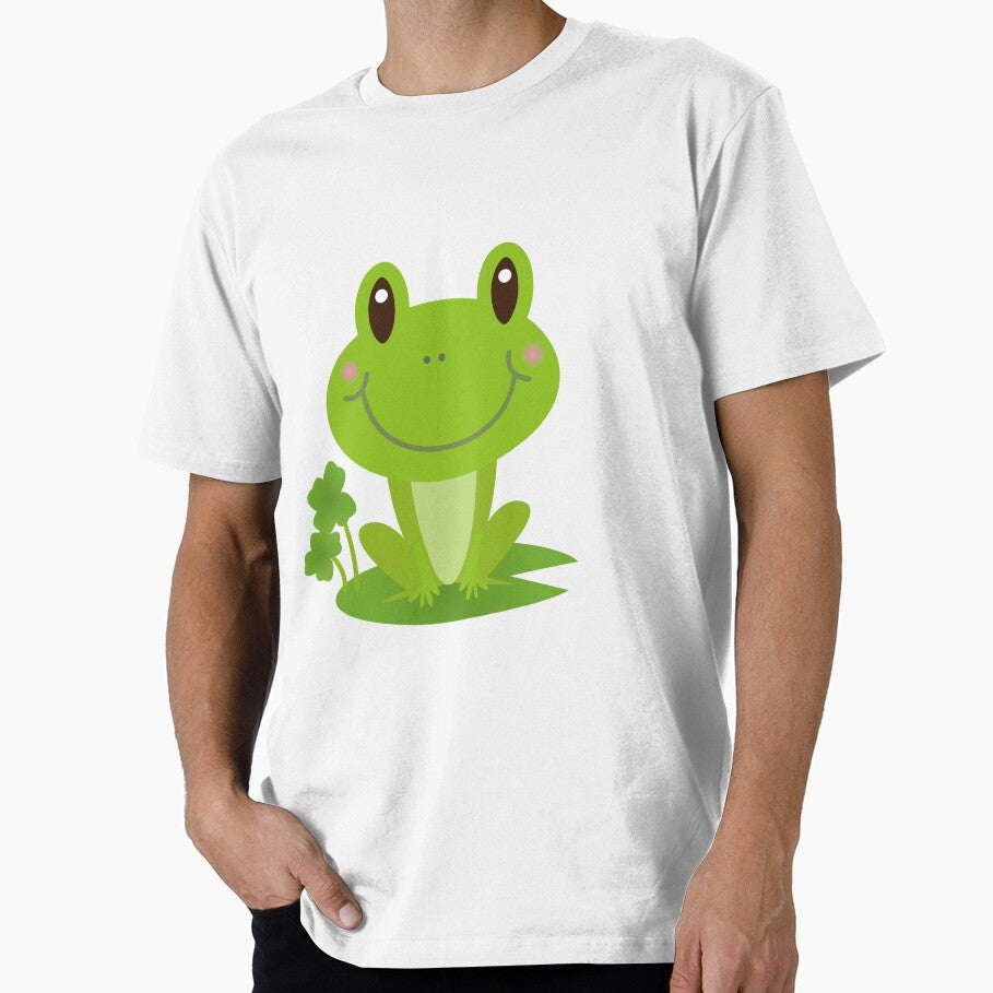 Little Green Frog by LALADACOLT - Adult & Kids T-Shirts, Sweatshirts & Hoodies apparel design preview 1