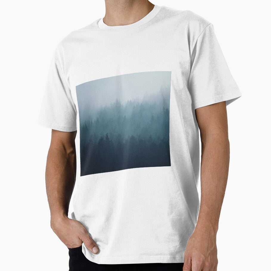 Blue forest fog by OkopipiDesign - Adult & Kids T-Shirts, Sweatshirts & Hoodies apparel design preview 1