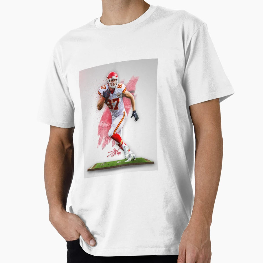 Kelce Kansas City Sports Art T-Shirt - Casual Everyday Wear Men Women - T-Shirt, Sweatshirt, Hoodie