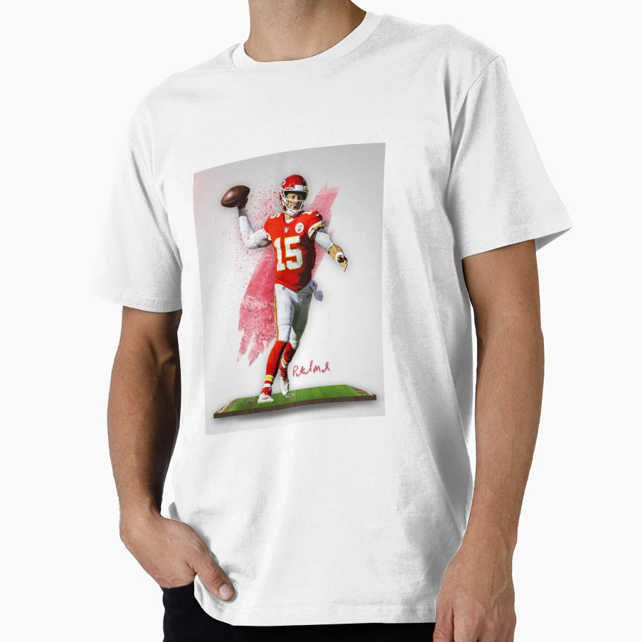 Patrick M Kansas City Sports Art T-Shirt - Aesthetic Graphic for Adults - T-Shirt, Sweatshirt, Hoodie