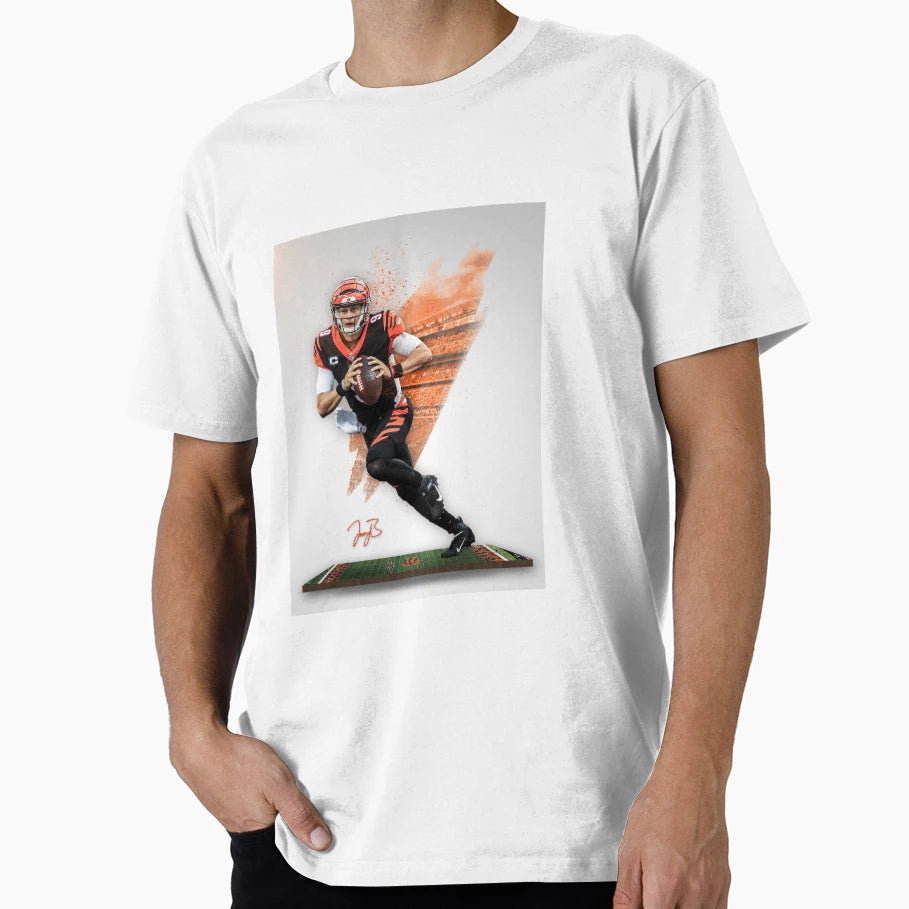 JB Cincinnati Sports Art T-Shirt - Fun Novelty Design for Adults - T-Shirt, Sweatshirt, Hoodie