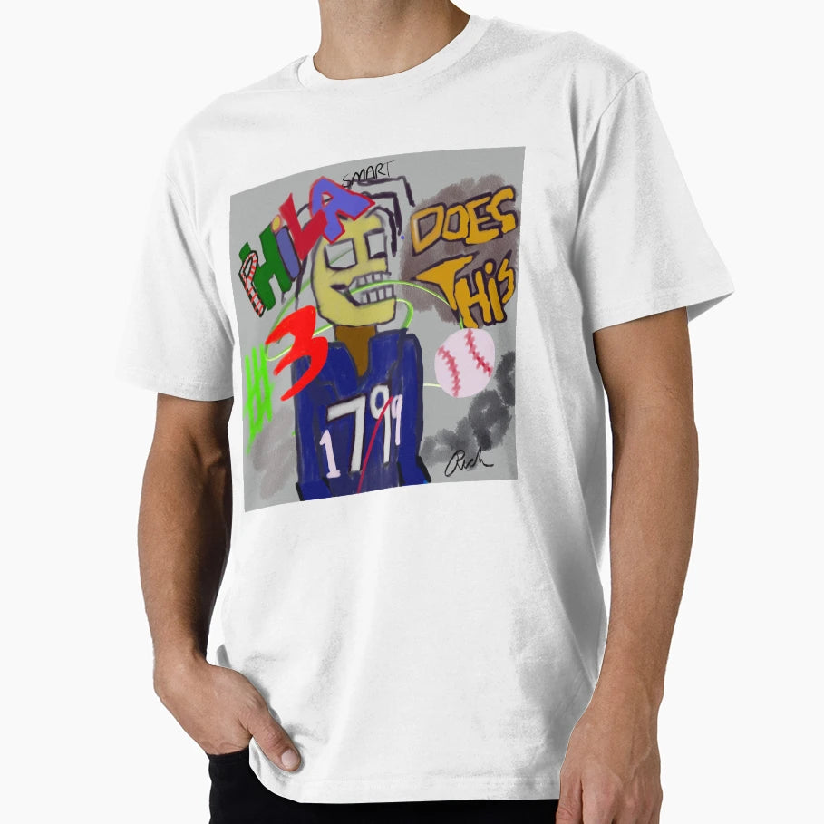 La Philly Newyork Street Art T-Shirt - Fun Novelty Design for Adults - T-Shirt, Sweatshirt, Hoodie