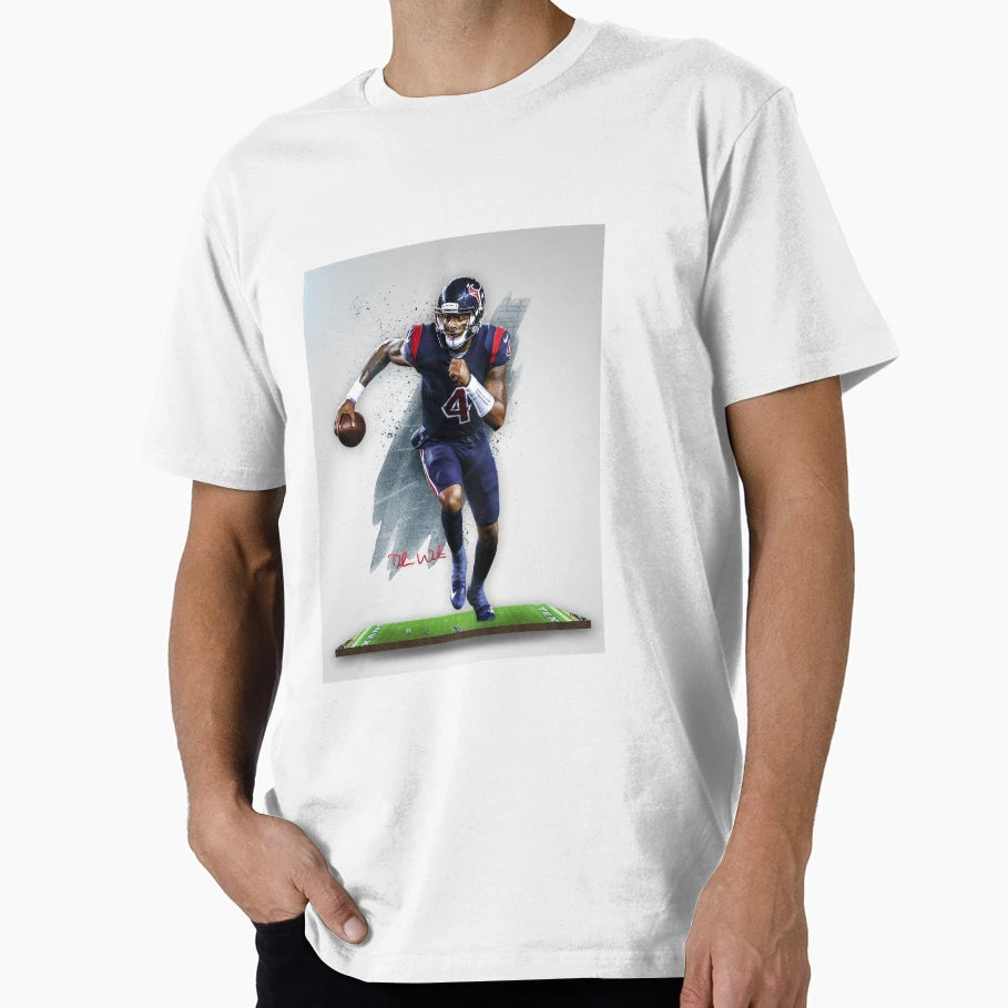 Watson Houston Sports Art T-Shirt - Graphic Print Unisex - T-Shirt, Sweatshirt, Hoodie