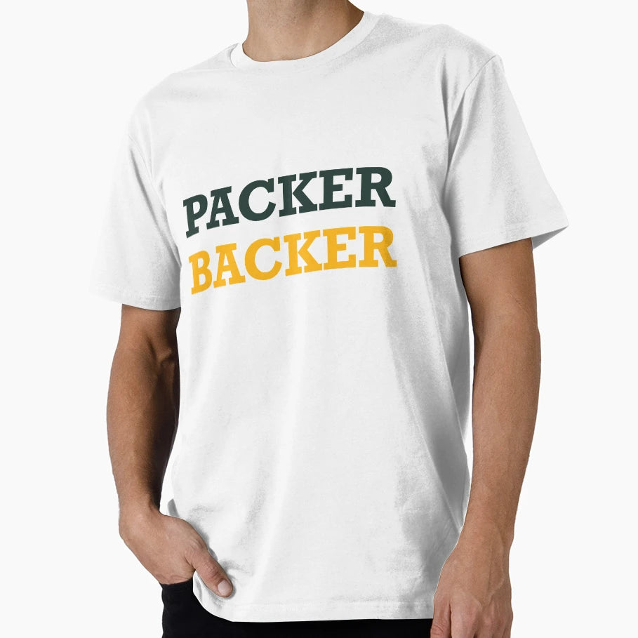 Packer Backer Show Your Green T-Shirt - Casual Everyday Wear for Adults - T-Shirt, Sweatshirt, Hoodie