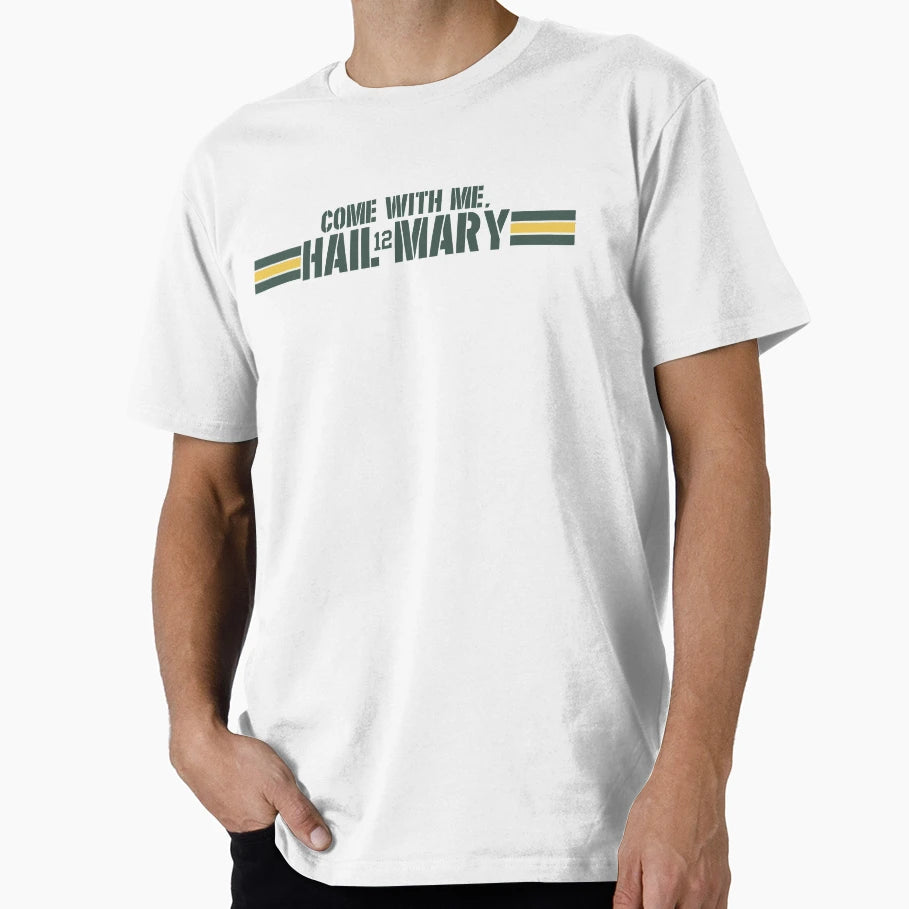 Hail Mary R O N T-Shirt - Unique Graphic Unisex - T-Shirt, Sweatshirt, Hoodie