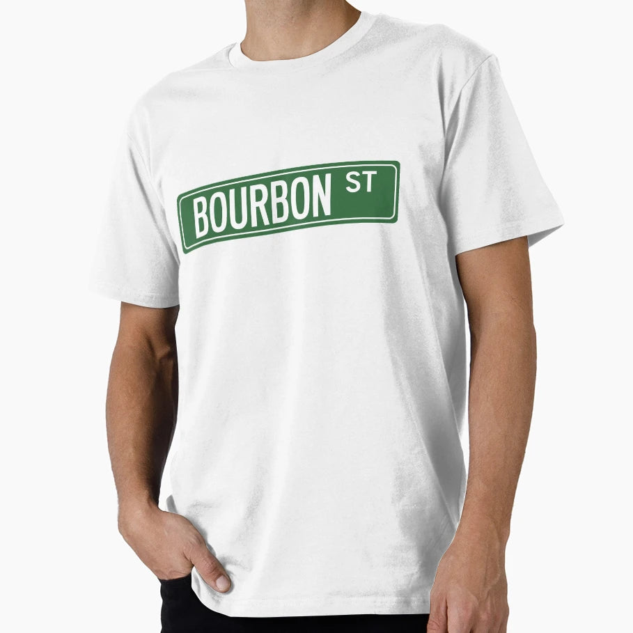 Bourbon St T-Shirt - Graphic Print for Adults - T-Shirt, Sweatshirt, Hoodie
