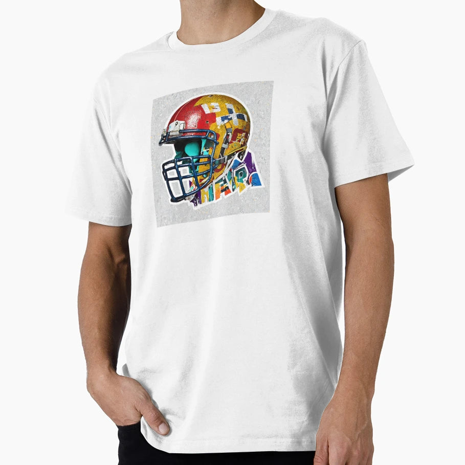Football Helmet T-Shirt - Casual Everyday Wear for Adults - T-Shirt, Sweatshirt, Hoodie