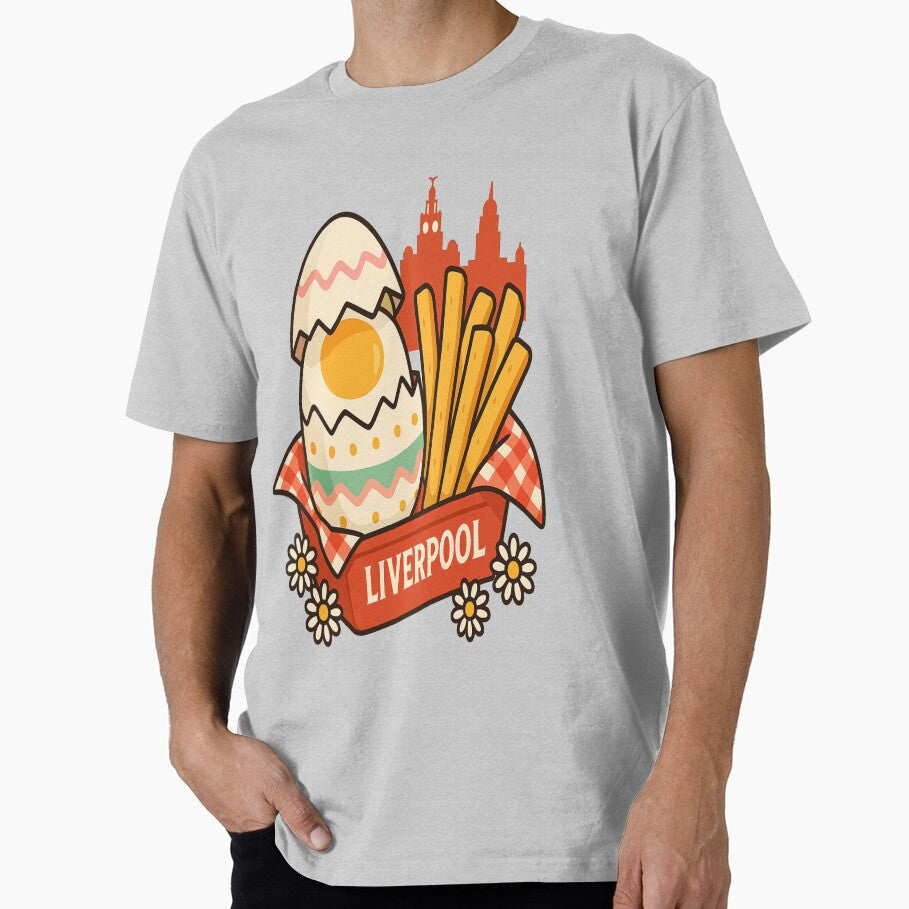 Penalty Kick? Better Egg-cute It! Funny Liverpool - Adult & Kids T-Shirts, Sweatshirts & Hoodies apparel design preview 1