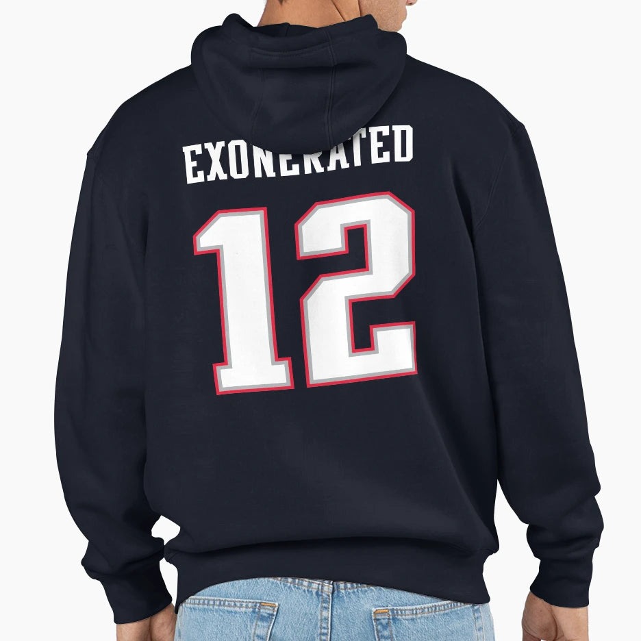 Brady Exonerated Hoodie - Aesthetic Graphic for Adults - T-Shirt, Sweatshirt, Hoodie