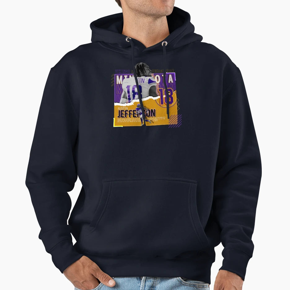 Jj18 JJ Football Gift Everyone Hoodie - Casual Everyday Wear for Adults - T-Shirt, Sweatshirt, Hoodie