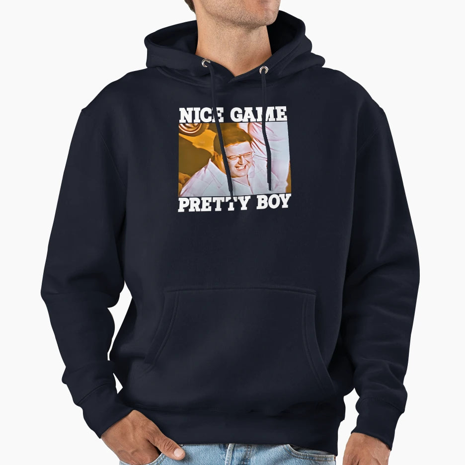 Nice Game Pretty Hoodie - Novelty Apparel Men Women - T-Shirt, Sweatshirt, Hoodie