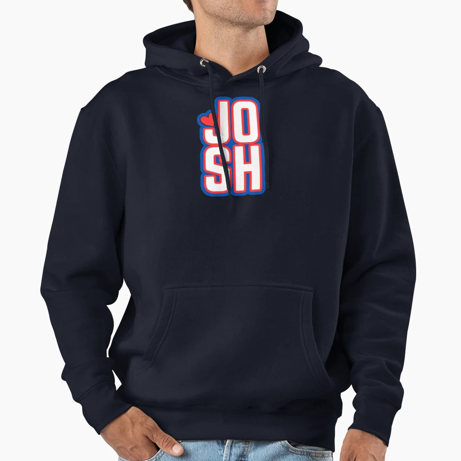 Ja17 We Love JA Hoodie - Fun Novelty Design for Adults - T-Shirt, Sweatshirt, Hoodie