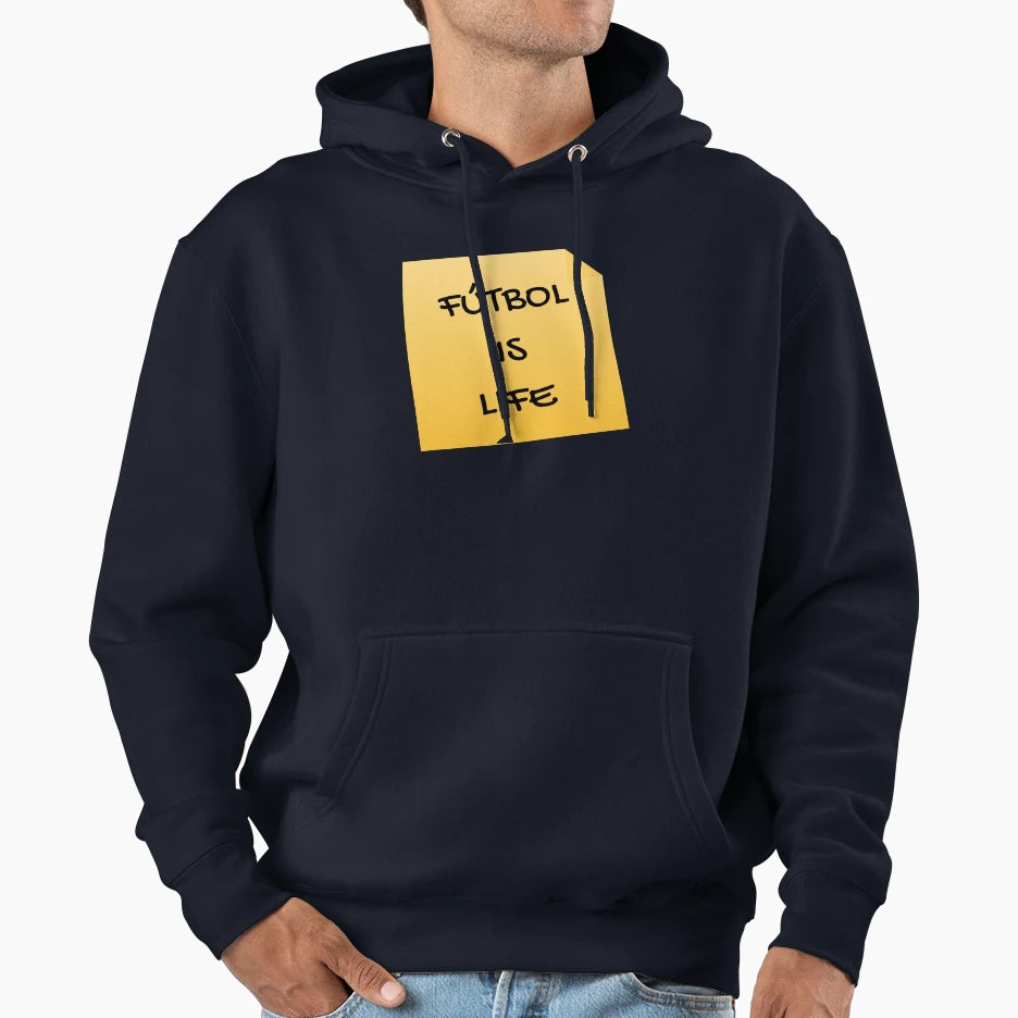 Futbol Is Life Hoodie - Graphic Print for Adults - T-Shirt, Sweatshirt, Hoodie