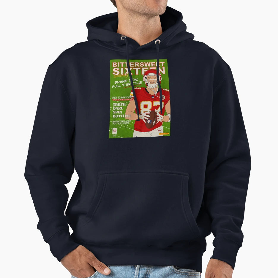 So High School Comic Cover Green Hoodie - Casual Everyday Wear Unisex - T-Shirt, Sweatshirt, Hoodie