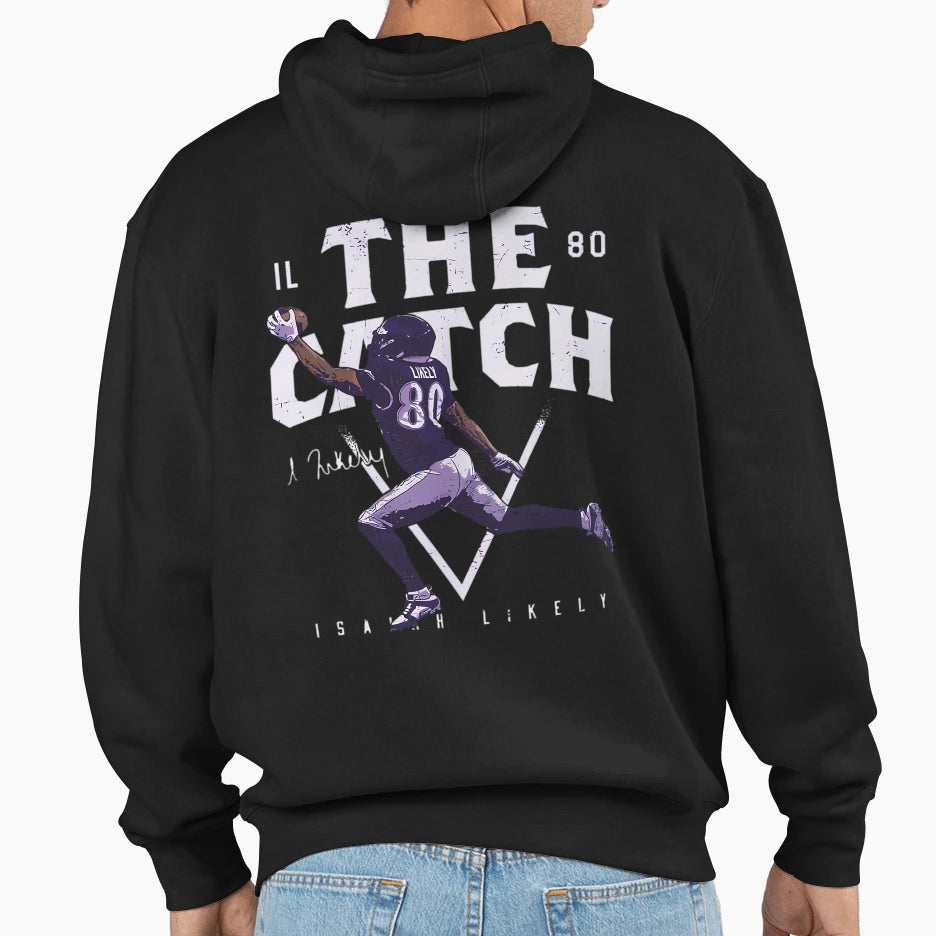 Isaiah Likely Baltimore Hoodie - Graphic Print Men Women - T-Shirt, Sweatshirt, Hoodie