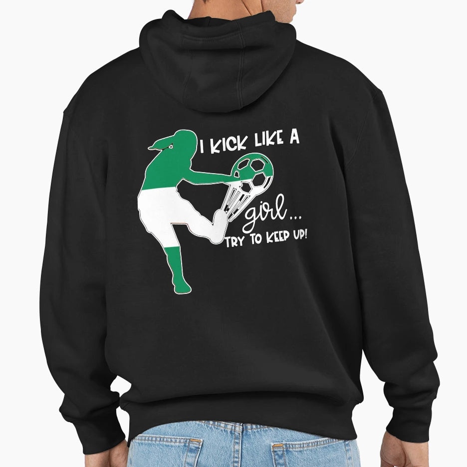 World Cup 2023 Team Nigeria Hoodie - Graphic Print for Adults - T-Shirt, Sweatshirt, Hoodie