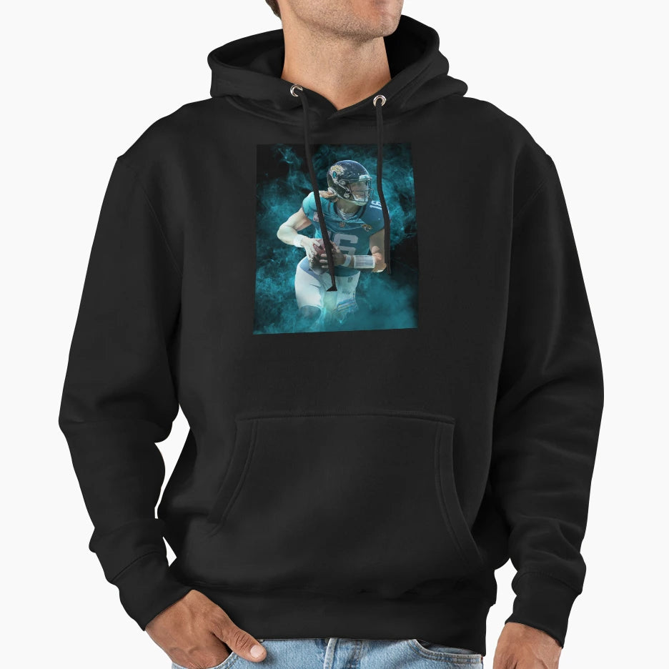 Trevor Lawrence Jacksonville Sports Hoodie - Custom Art Print for Adults - T-Shirt, Sweatshirt, Hoodie