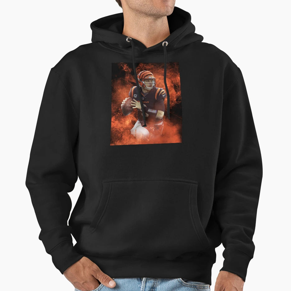 JB Cincinnati Sports Art Hoodie - Trendy Graphic Unisex - T-Shirt, Sweatshirt, Hoodie