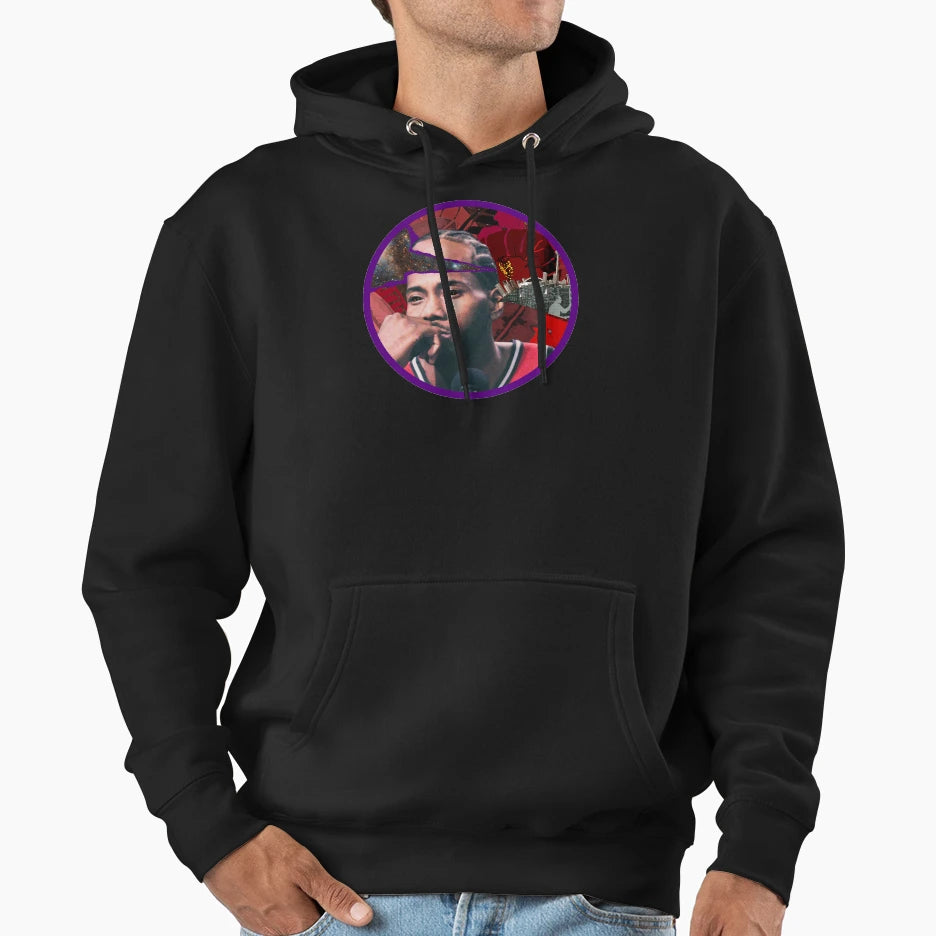 Spaced Out Kawhi Leonard Hoodie - Trendy Graphic Men Women - T-Shirt, Sweatshirt, Hoodie