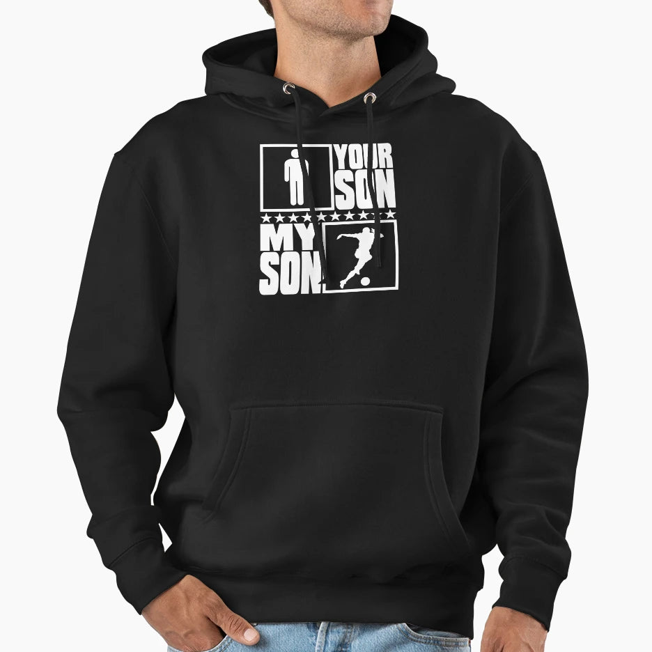 Soccer Mom And Dad Gift Soccer Player Hoodie - Novelty Apparel Men Women - T-Shirt, Sweatshirt, Hoodie
