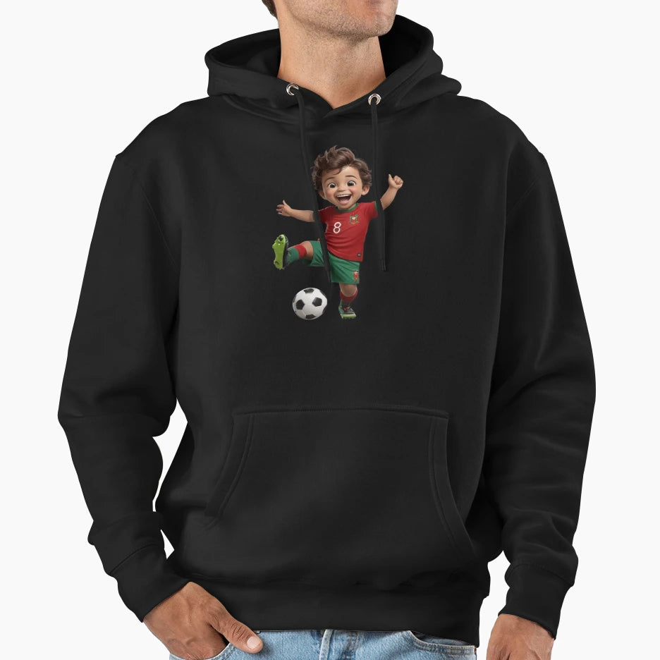 Portugal Footballer Nice Positive T-Shirt - Custom Art Print Men Women - T-Shirt, Sweatshirt, Hoodie