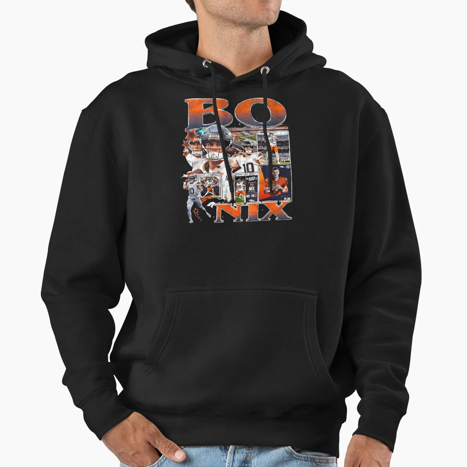 Bo Custom Nix Denver Hoodie - Streetwear Style Unisex - T-Shirt, Sweatshirt, Hoodie