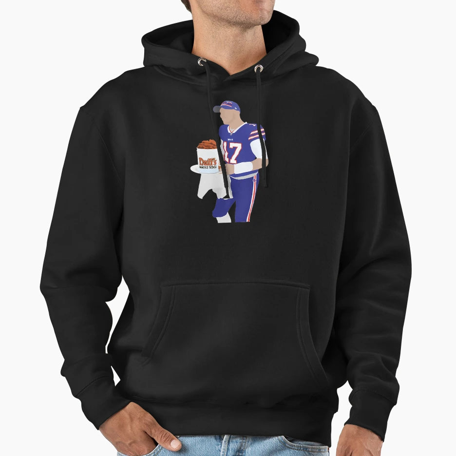 JA Buffalo Bills Duffs Chicken Wings Hoodie - Aesthetic Graphic Men Women - T-Shirt, Sweatshirt, Hoodie