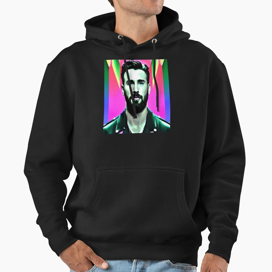 Chris Evans Hoodie - Fun Novelty Design Unisex - T-Shirt, Sweatshirt, Hoodie