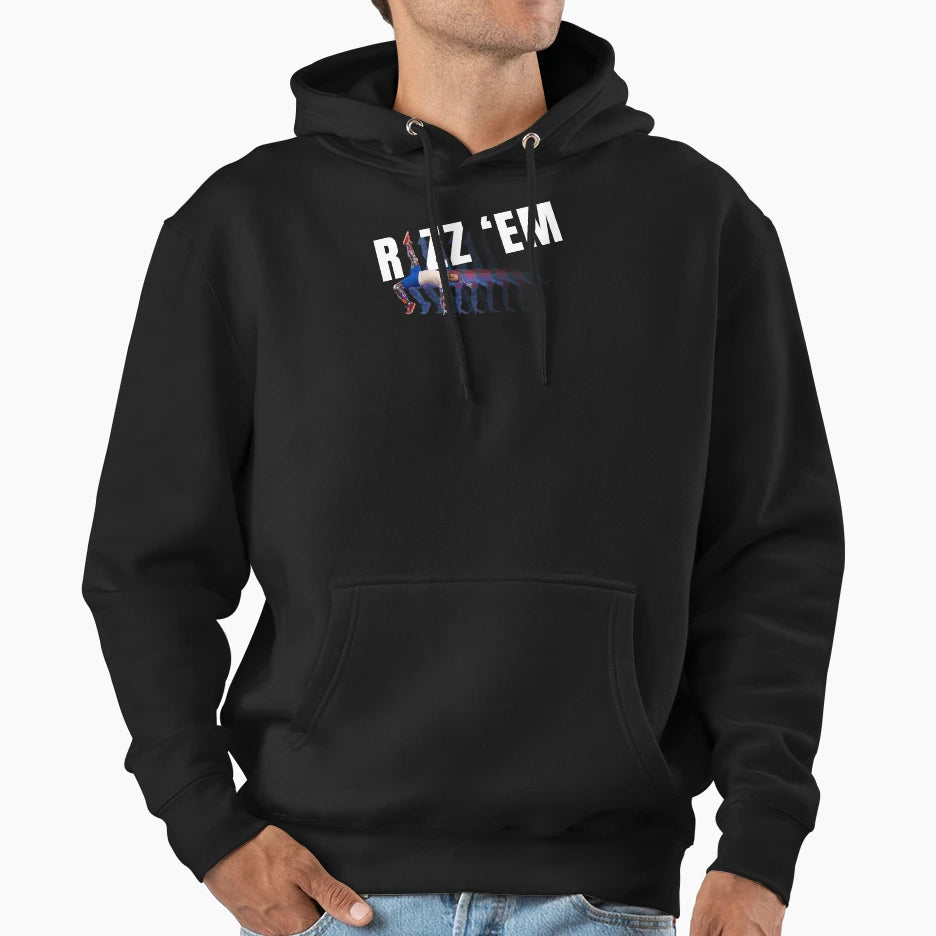 Rizz Em Hoodie - Casual Everyday Wear Men Women - T-Shirt, Sweatshirt, Hoodie