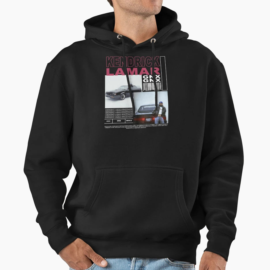 Kendrick Lamar Gnx Album Hoodie - Graphic Print Unisex - T-Shirt, Sweatshirt, Hoodie