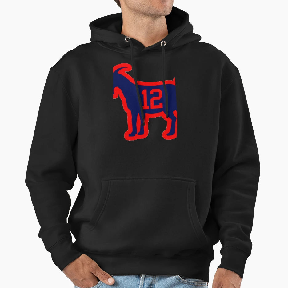 Tb Goat 12 Hoodie - Unique Graphic Unisex - T-Shirt, Sweatshirt, Hoodie