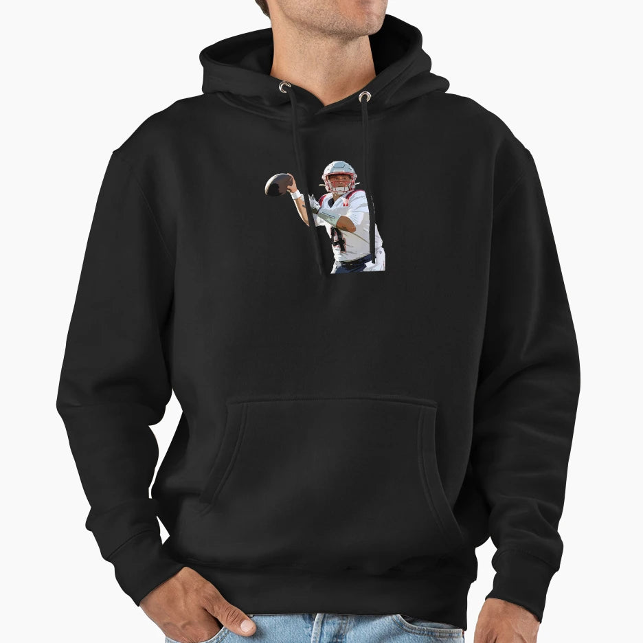 Bailey Zappe Hoodie - Fun Novelty Design for Adults - T-Shirt, Sweatshirt, Hoodie