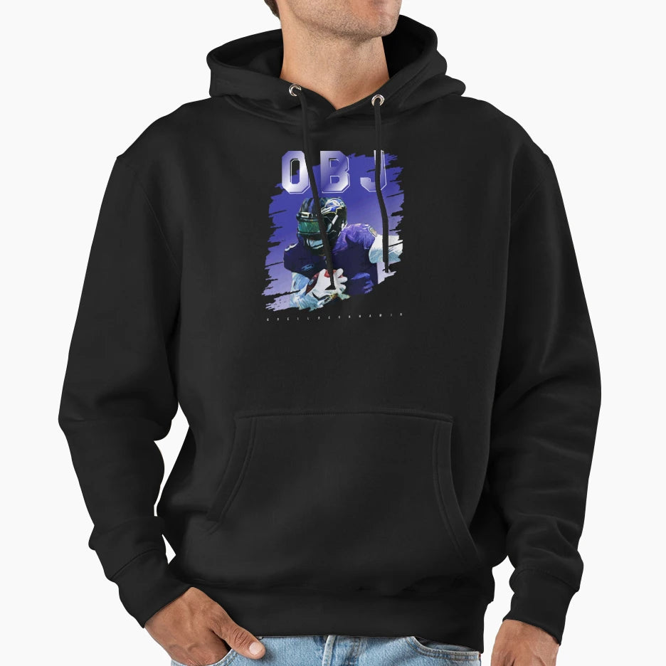 Odell Beckham Jr 90S Bootleg Obj Obj T-Shirt - Custom Art Print Men Women - T-Shirt, Sweatshirt, Hoodie