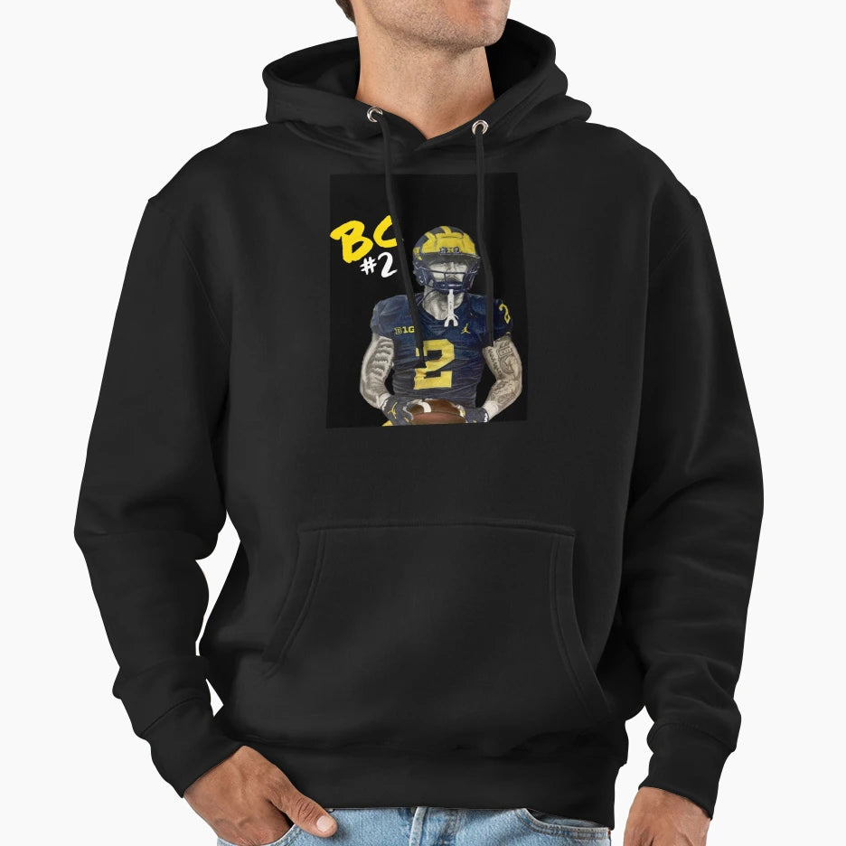 Blake Corum Signature Hoodie - Aesthetic Graphic Unisex - T-Shirt, Sweatshirt, Hoodie