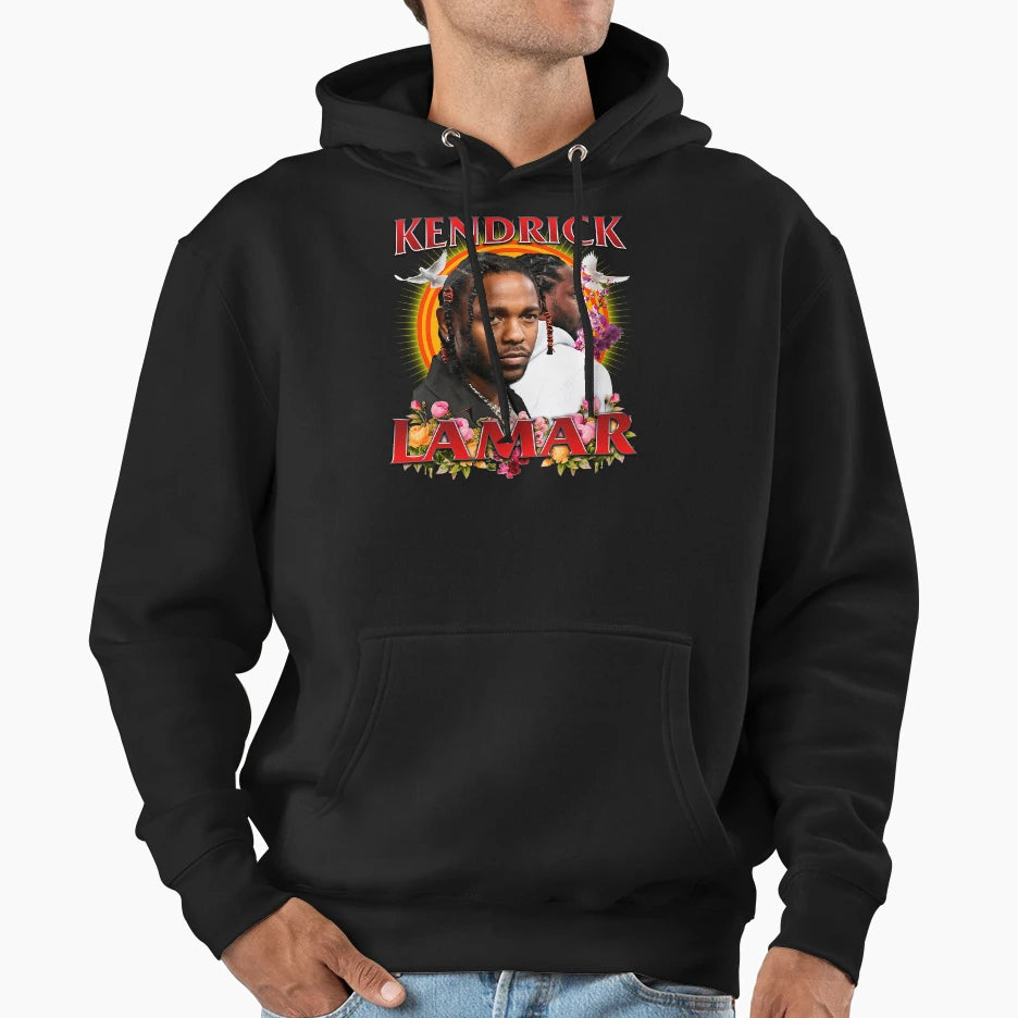 Kendrick Lamar Hoodie - Fun Novelty Design for Adults - T-Shirt, Sweatshirt, Hoodie
