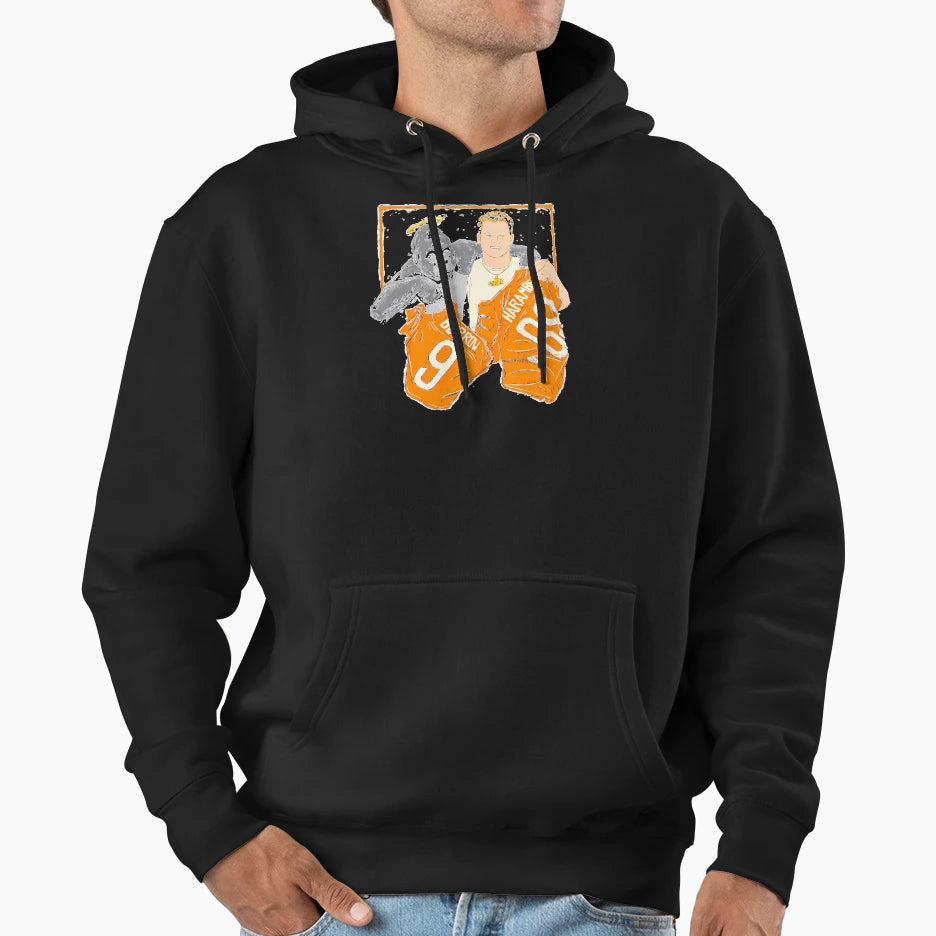 Cincinnati Jersey Swap JB And Harambe Hoodie - Minimalist Print Men Women - T-Shirt, Sweatshirt, Hoodie