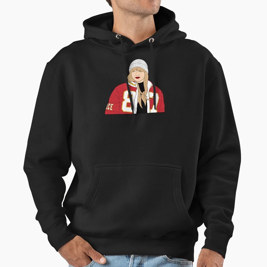 Taylor Chiefs Hoodie - Novelty Apparel Unisex - T-Shirt, Sweatshirt, Hoodie