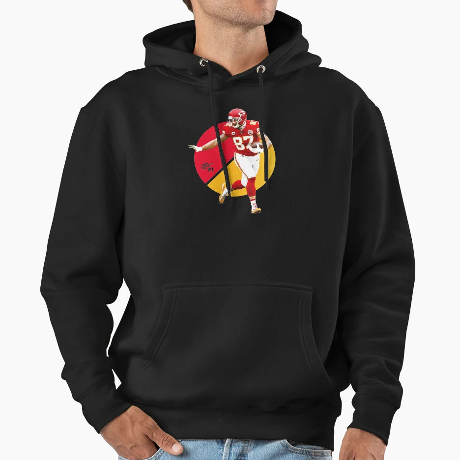 TK 87 Kansas City Football Legend Hoodie - Fun Novelty Design Unisex - T-Shirt, Sweatshirt, Hoodie