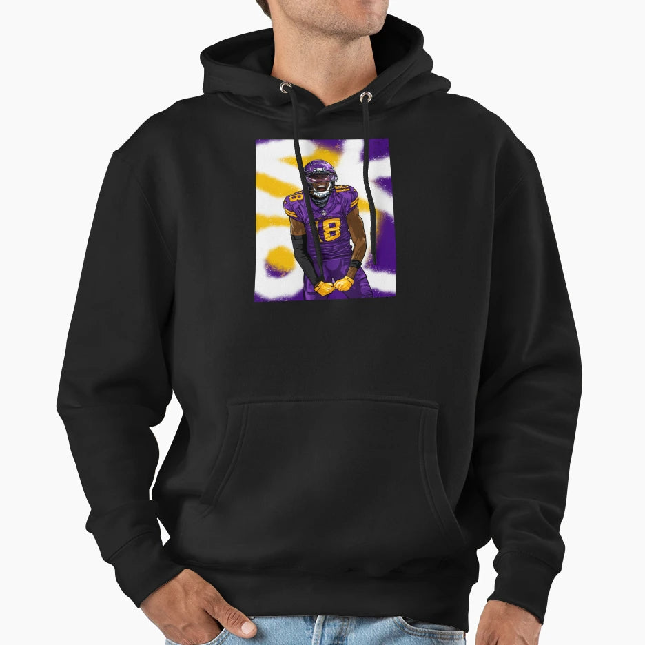 JJ Vikings Skol Hoodie - Aesthetic Graphic Men Women - T-Shirt, Sweatshirt, Hoodie